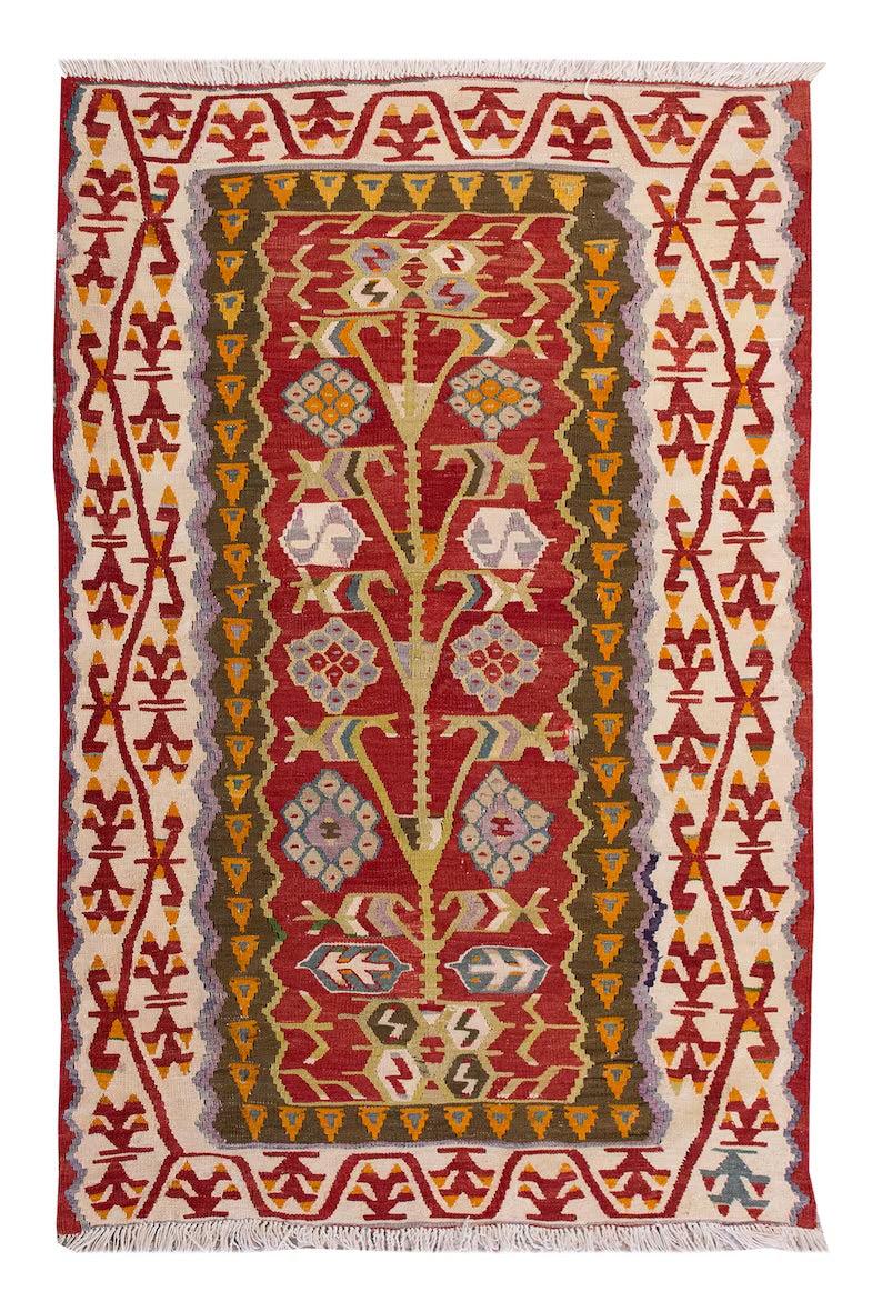 Vintage Turkish kilim