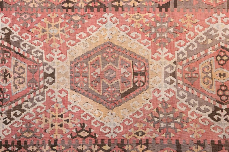 Vintage Turkish kilim