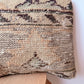 Vintage rug cushion cover