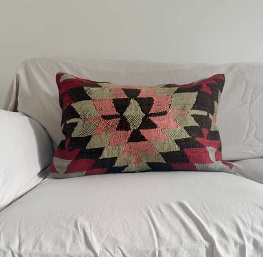 Vintage kilim cushion cover