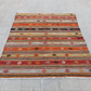 Citrus stripe Vintage kilim rug