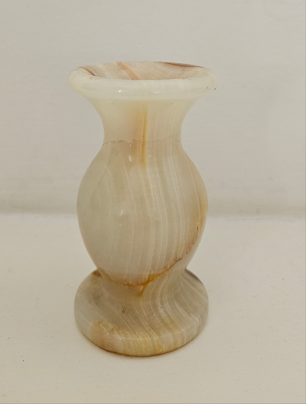 Vintage onyx vase