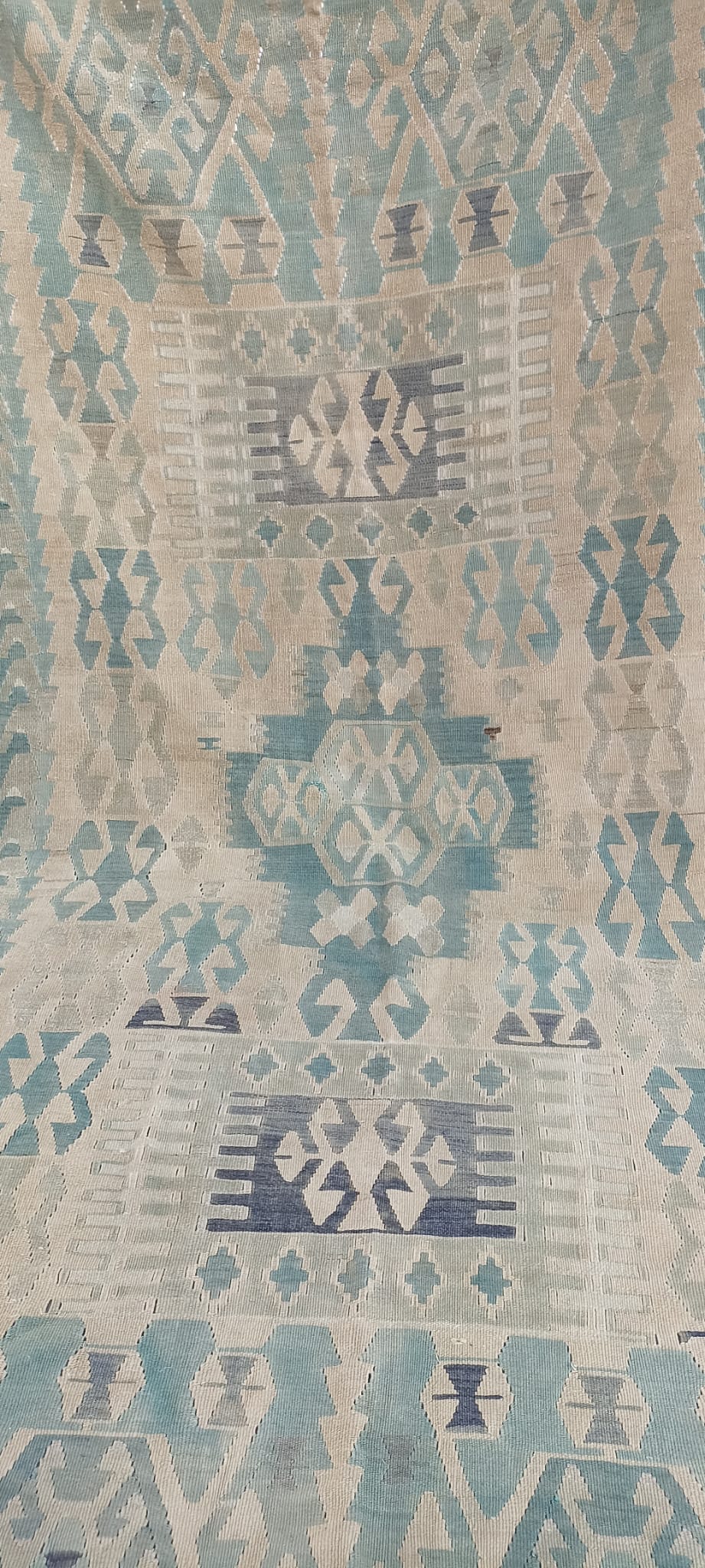 Turquoise kilim