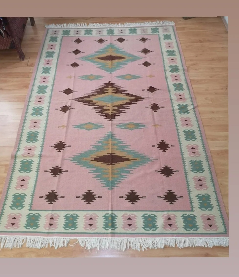 Vintage Turkish Kilim -'Mia'