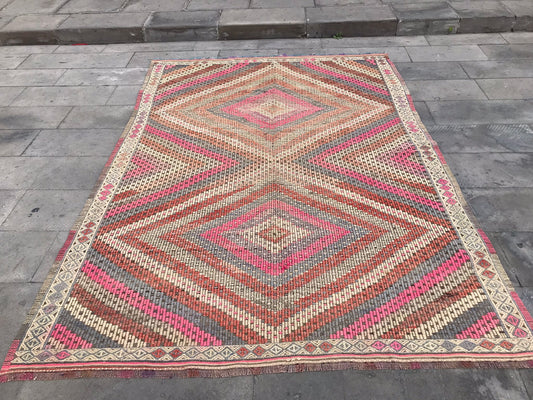 Vintage Turkish Kilim