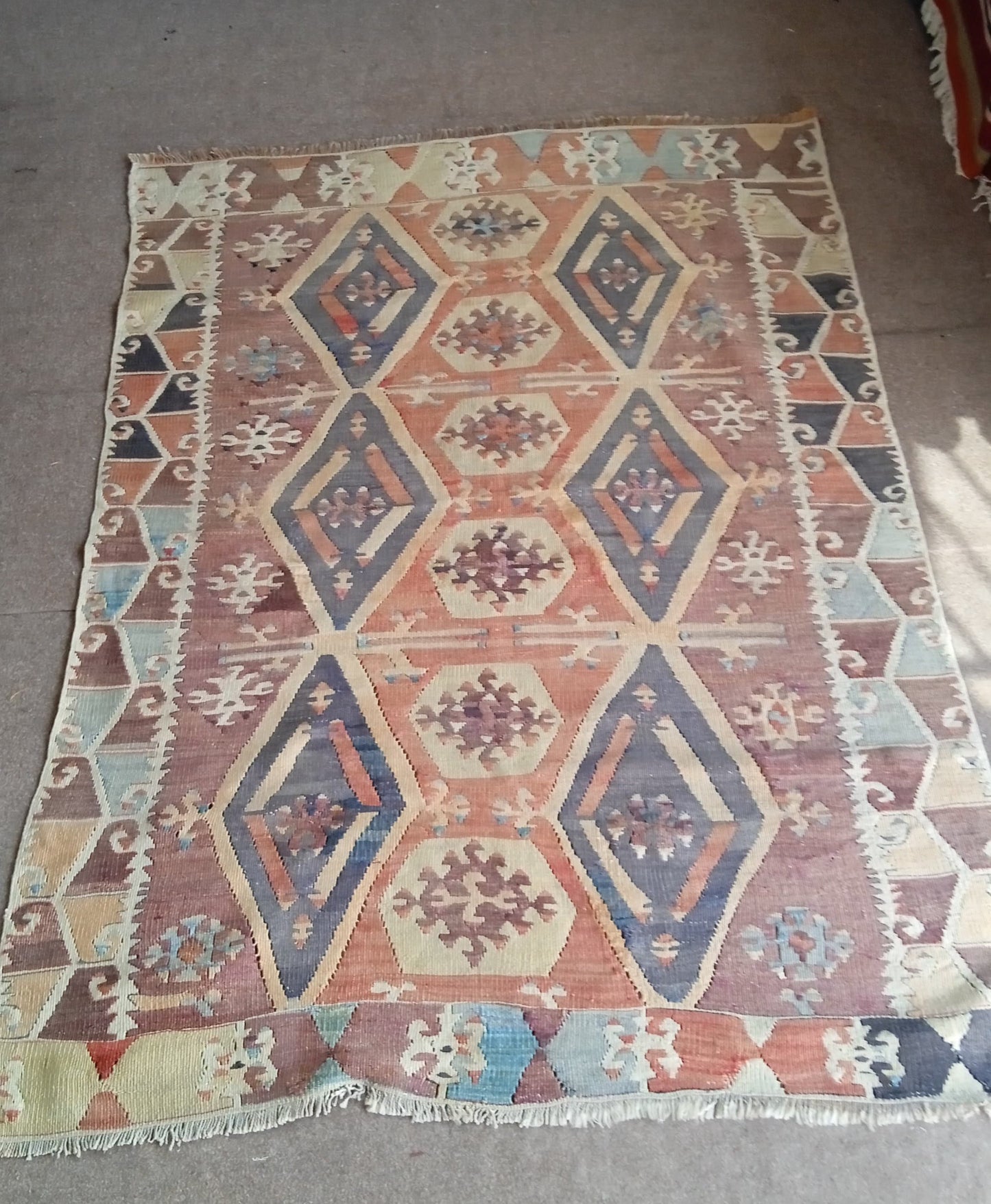 Vintage Turkish kilim