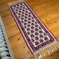 Vintage Merlot Turkish runner