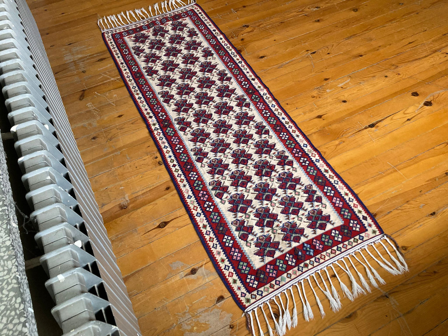 Vintage Merlot Turkish runner