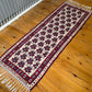 Vintage Merlot Turkish runner