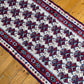 Vintage Merlot Turkish runner