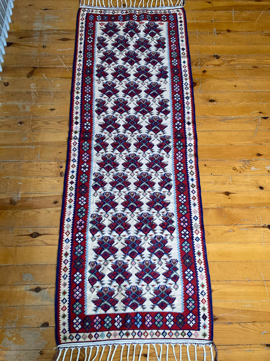 Vintage Merlot Turkish runner