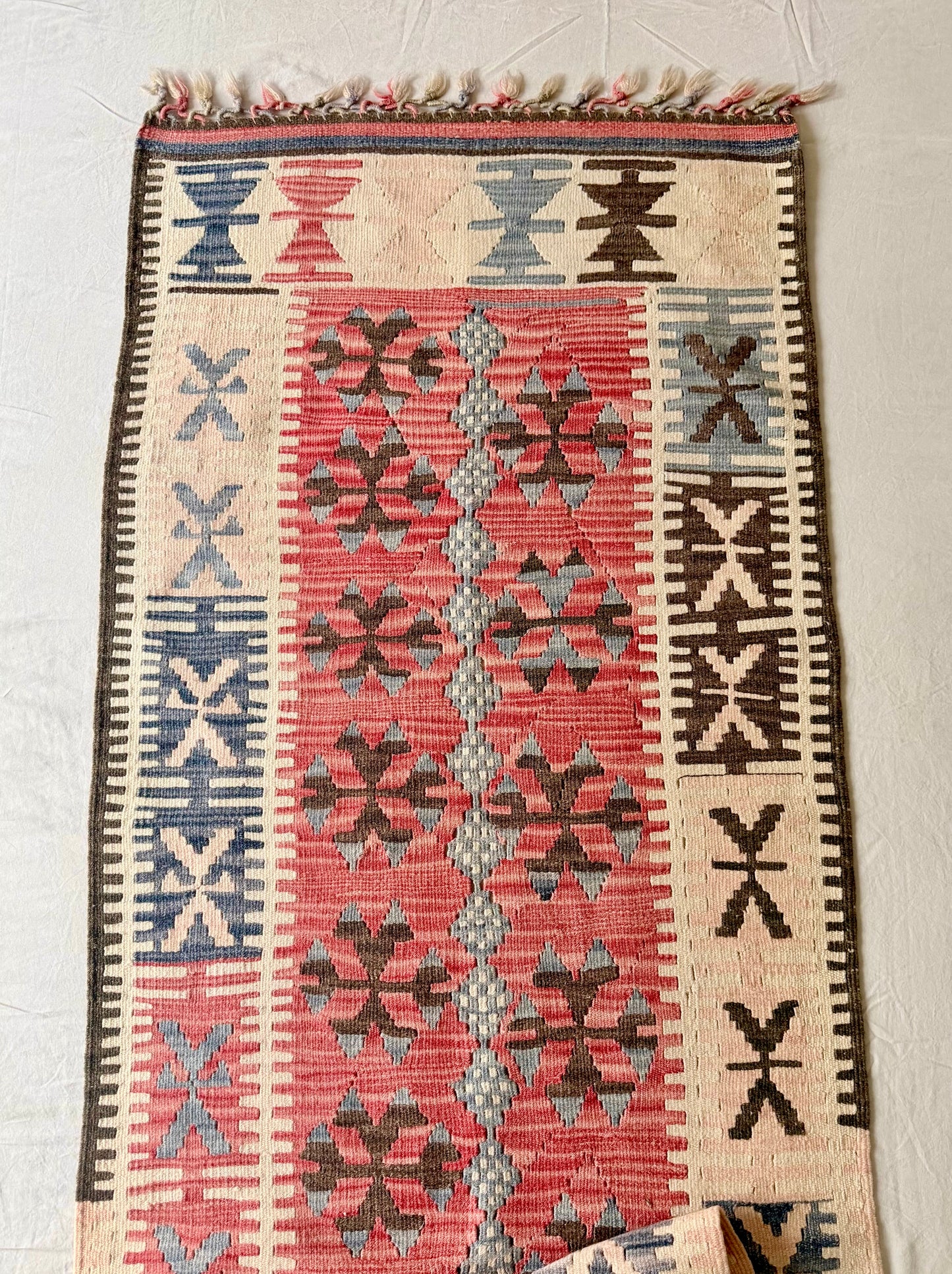 Vintage Kilim runner rug