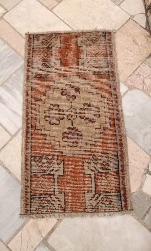 Vintage anatolian rug. Turkish carpet