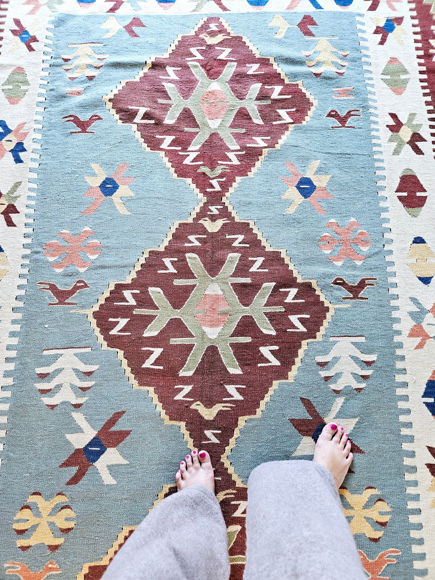 Vintage Turkish Kilim