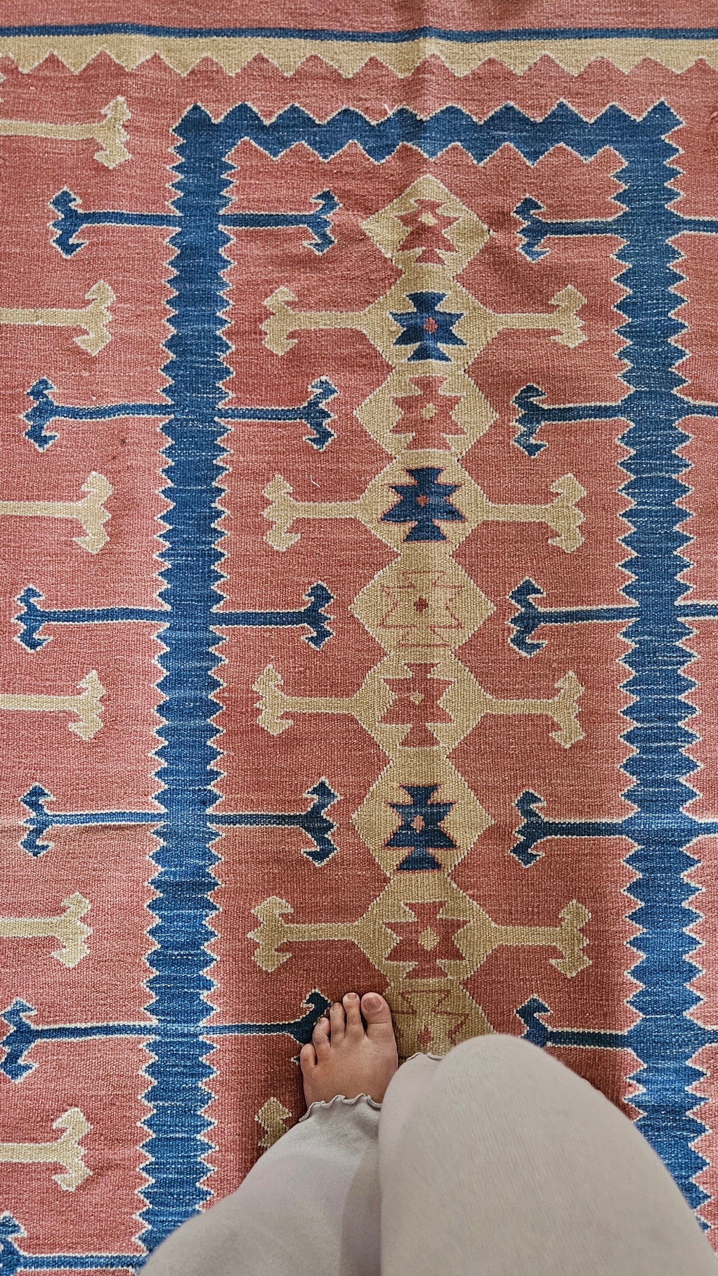 Handknotted Turkish Kilim