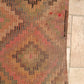 Vintage handknotted Turkish Kilim