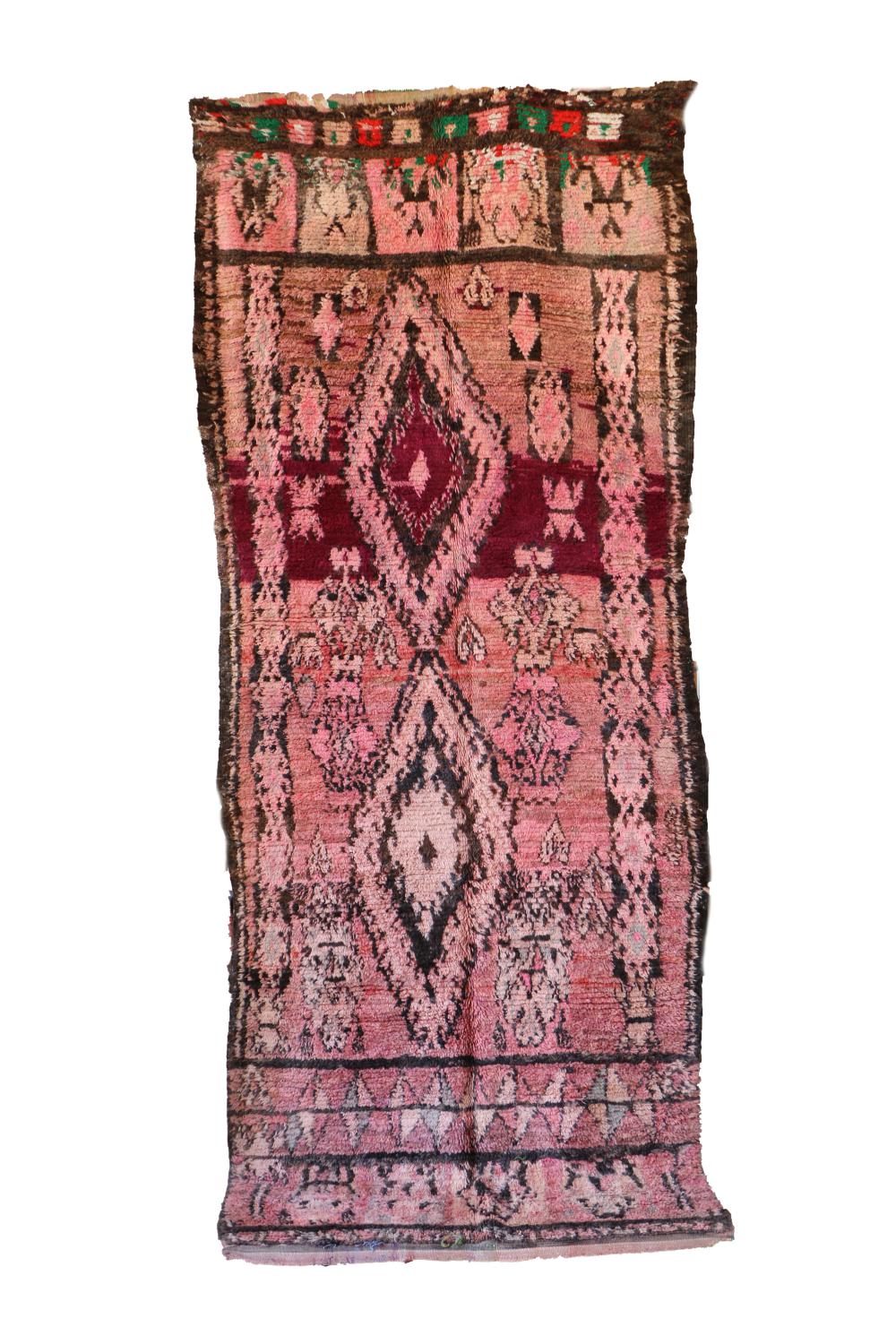 Berry berber rug