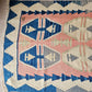 Vintage Pastel kilim pink and blue