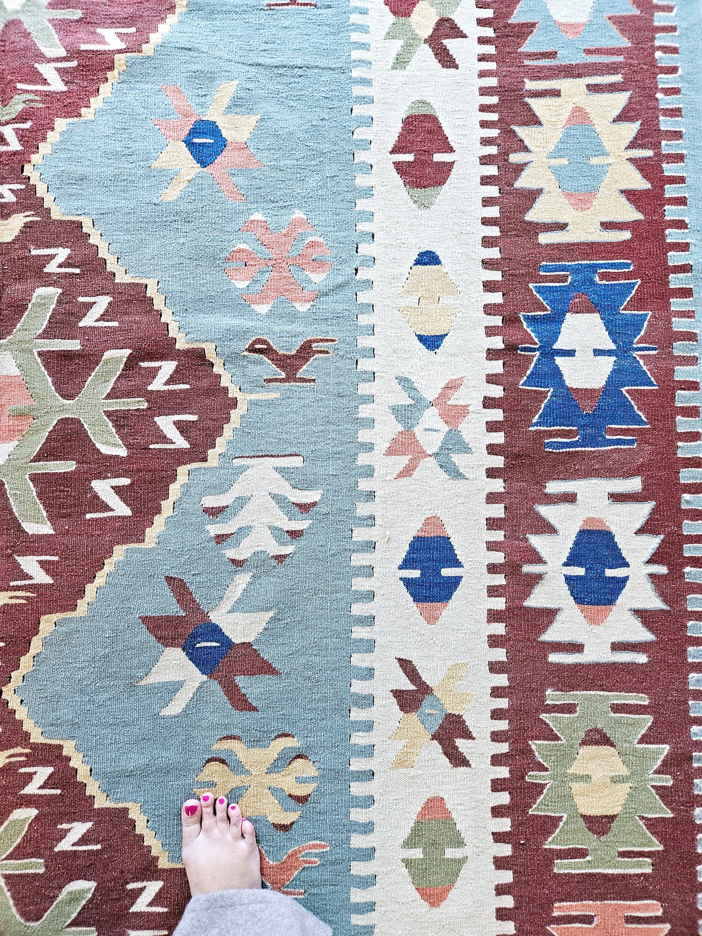 Vintage Turkish Kilim