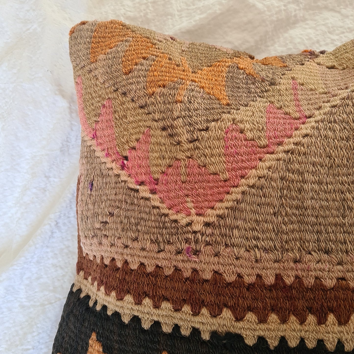 Star kilim cushion cover