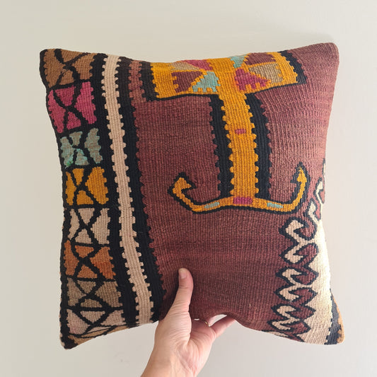 Tribal kilim cushion cover