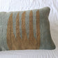 so blue kilim lumbar cushion cover