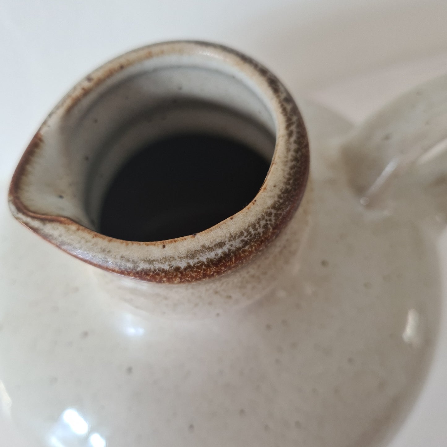 French glazed jug