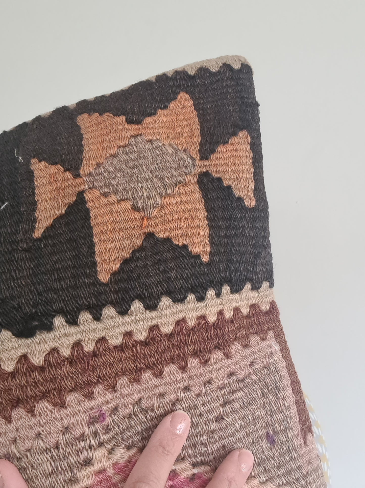 Star kilim cushion cover