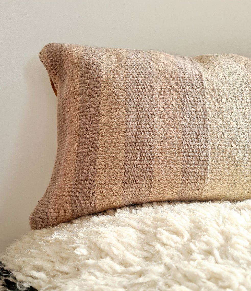 Throw pillow, handwoven