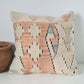 Peachy Kilim cushion cover